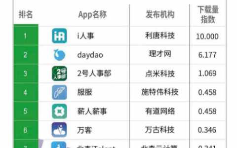 人力资源系统哪个好？连续数月蝉联下载榜冠军