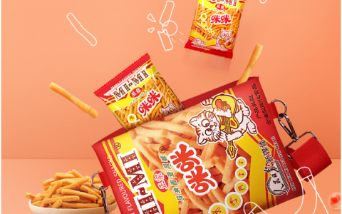 国民零食咪咪虾条大开脑洞出挎包 天猫超市独家首发遭疯抢