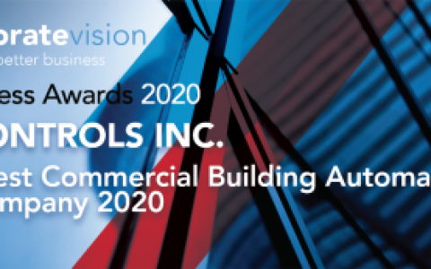 台达Delta Controls荣获2020年最佳商用楼宇自动化系统公司奖