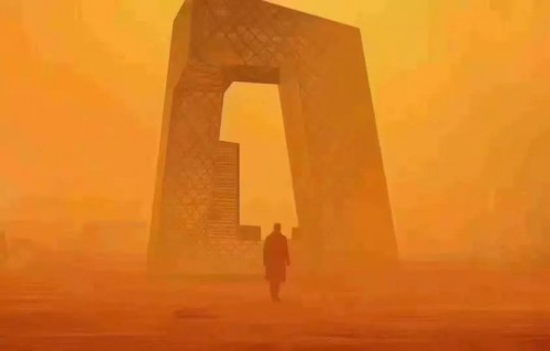 沙尘暴来袭丨眼控科技智能能见度观测系统，赋能交通出行安全