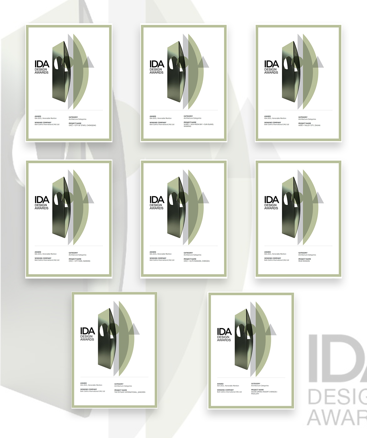 棕榈股份设计品牌贝尔高林国际(香港)7项目获得国际设计大奖