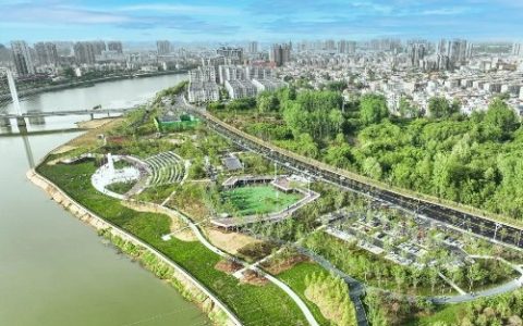 信阳潢川光州公园火热开园｜“城市活力公园”点亮潢河两岸