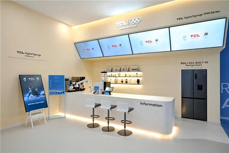 走进冬奥的TCL商显,正在这些地方“大显身手”